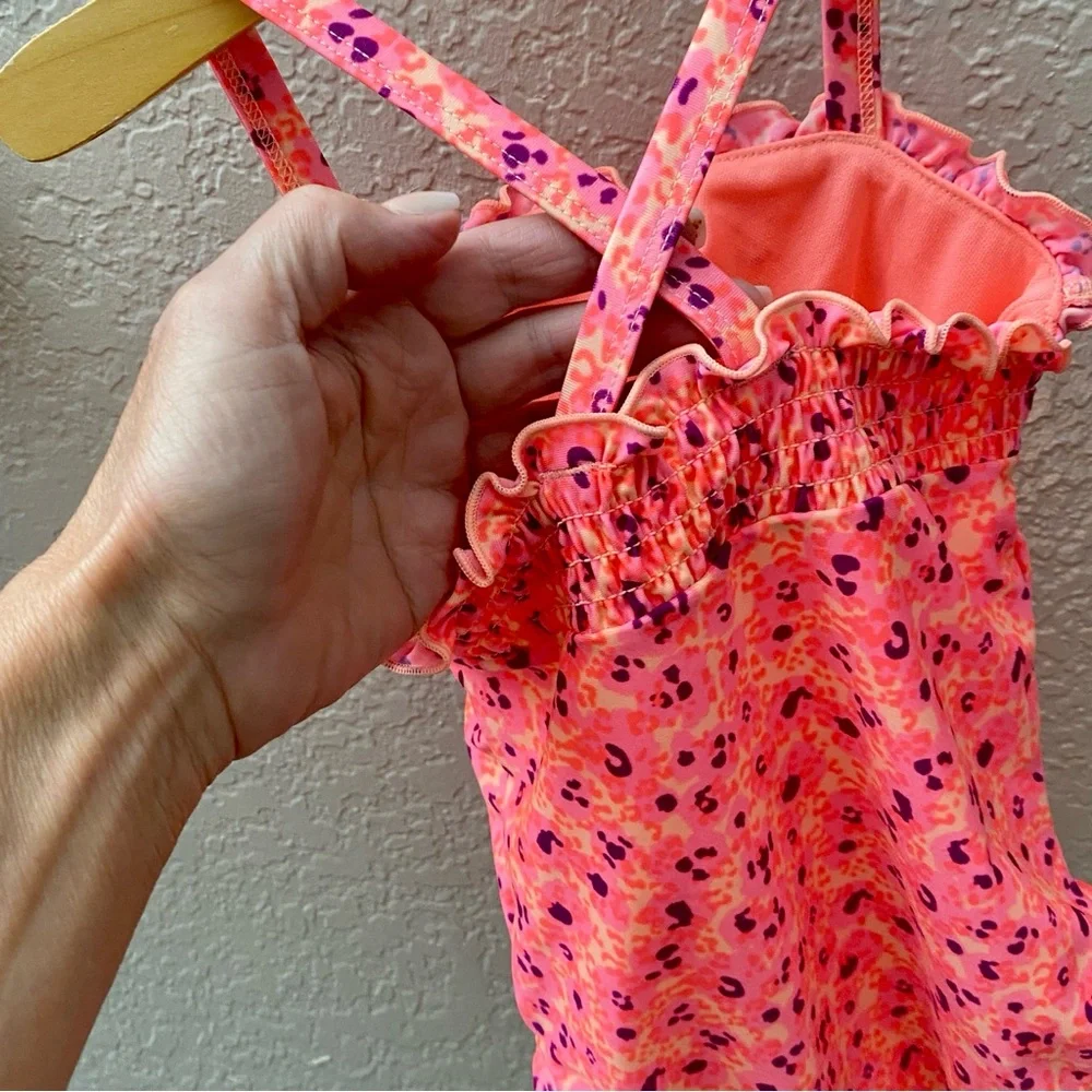 Cat & Jack Animal Print One-Piece Swimsuit - Size 3T